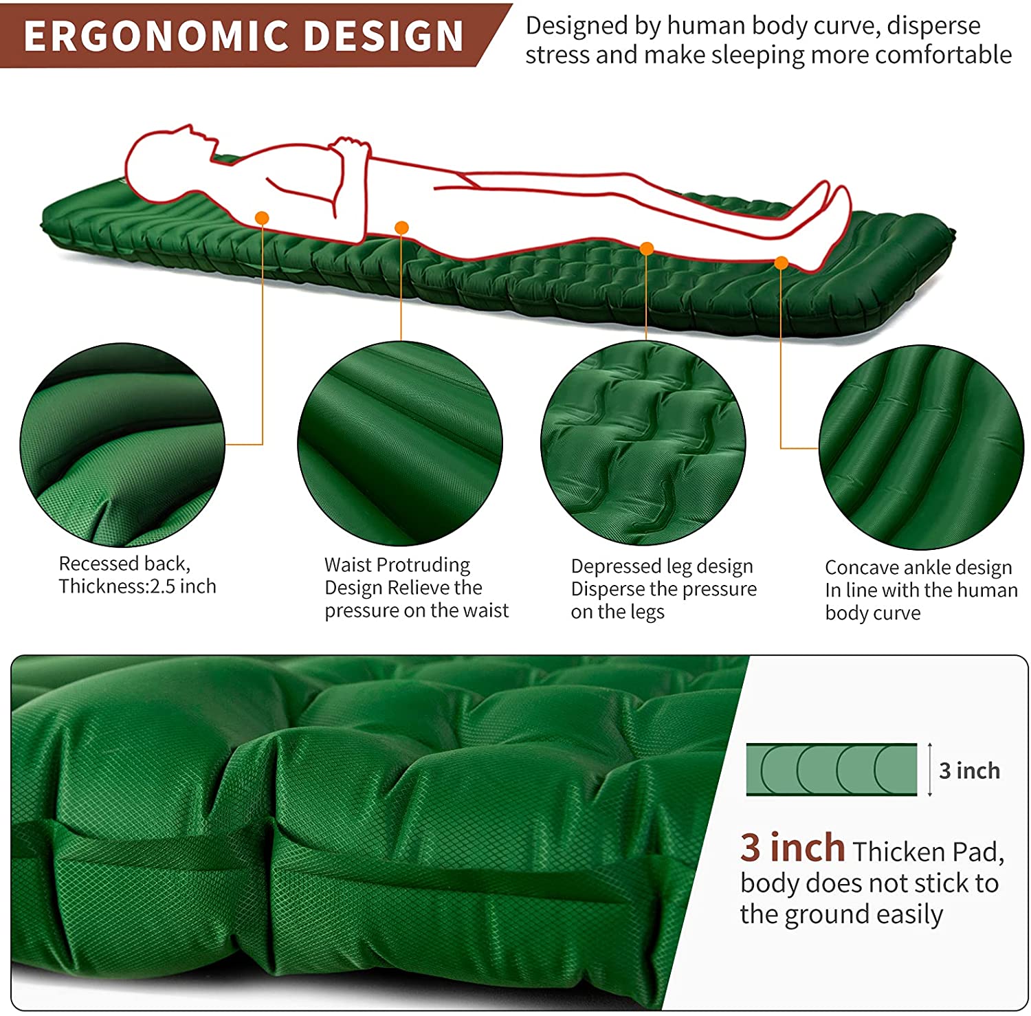 Camfy P3 Air Sleeping Pad