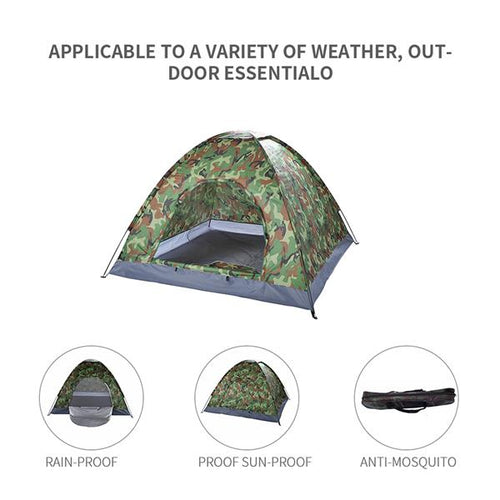 Load image into Gallery viewer, [Limited Time Offer !!!] 3-4 Person Camping Dome Tent Camouflage Tent
