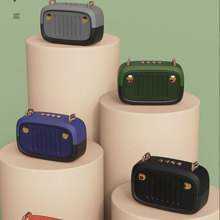 [Limited Time Offer !!!] Portable Wireless Subwoofer Bluetooth V5.0 Speaker With FM