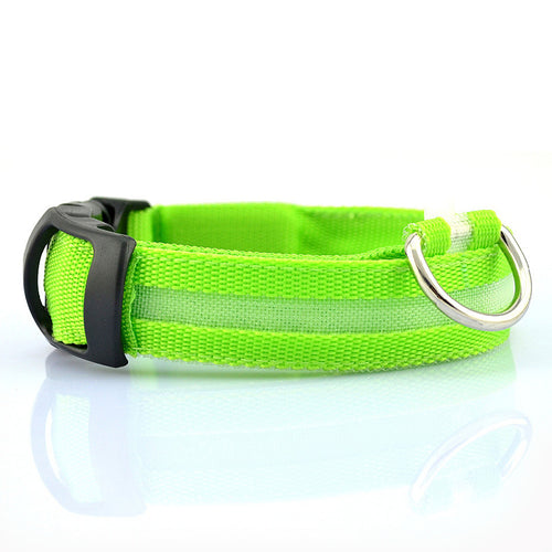 Load image into Gallery viewer, USB RECHARGEABLE LED PET DOG COLLAR
