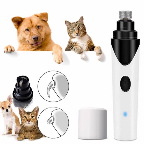 [Limited Time Offer !!!] Dog Nail Grinders Rechargeable Pet Nail Clippers Grooming Trimmer