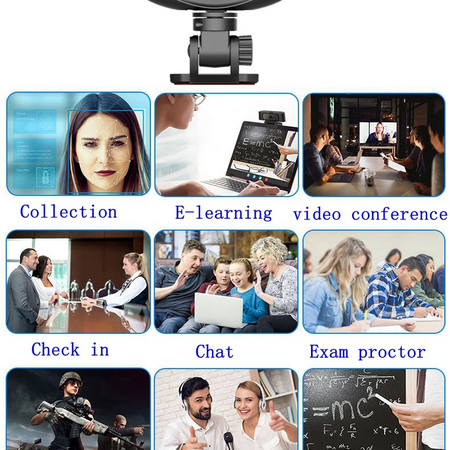[Limited Time Offer !!!] HD 1080P Webcam Noise Reducing USB Computer Desktop Camera
