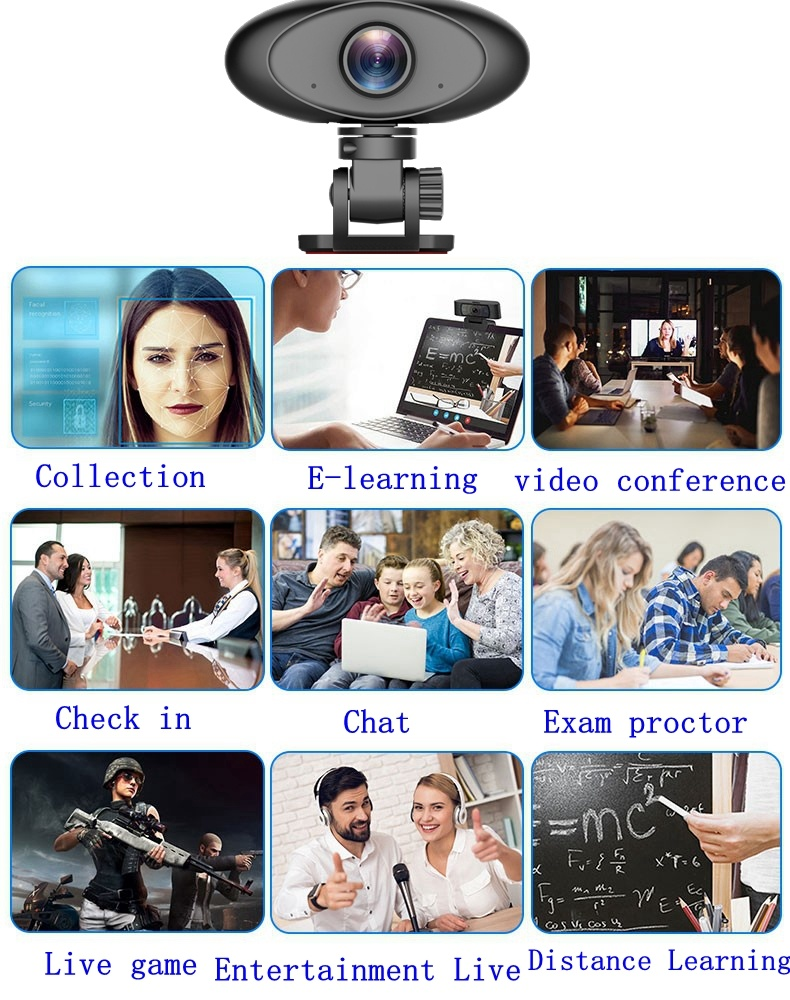 [Limited Time Offer !!!] HD 1080P Webcam Noise Reducing USB Computer Desktop Camera