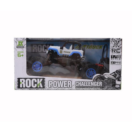 Load image into Gallery viewer, [Limited Time Offer !!!] 27MHZ 4CH Remote Control Police Crawler With Lights 1/18 Scale
