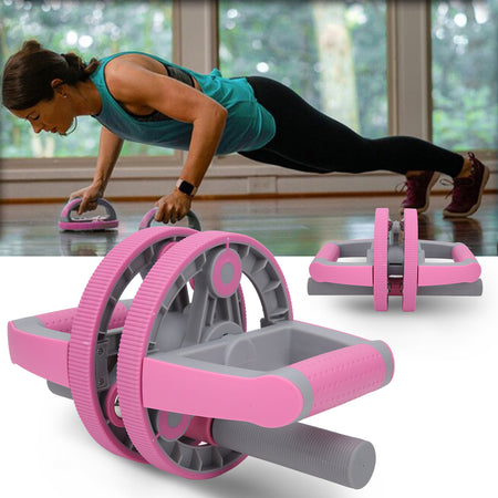 [Limited Time Offer !!!] Multifunctional Abdominal Wheel Pull Strap Gym Fitness Training Set