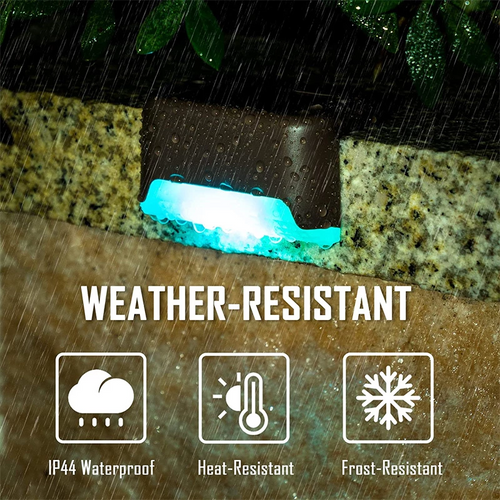 Load image into Gallery viewer, Solar Deck Lights LED Waterproof Outdoor Solar Powered LED Step Light
