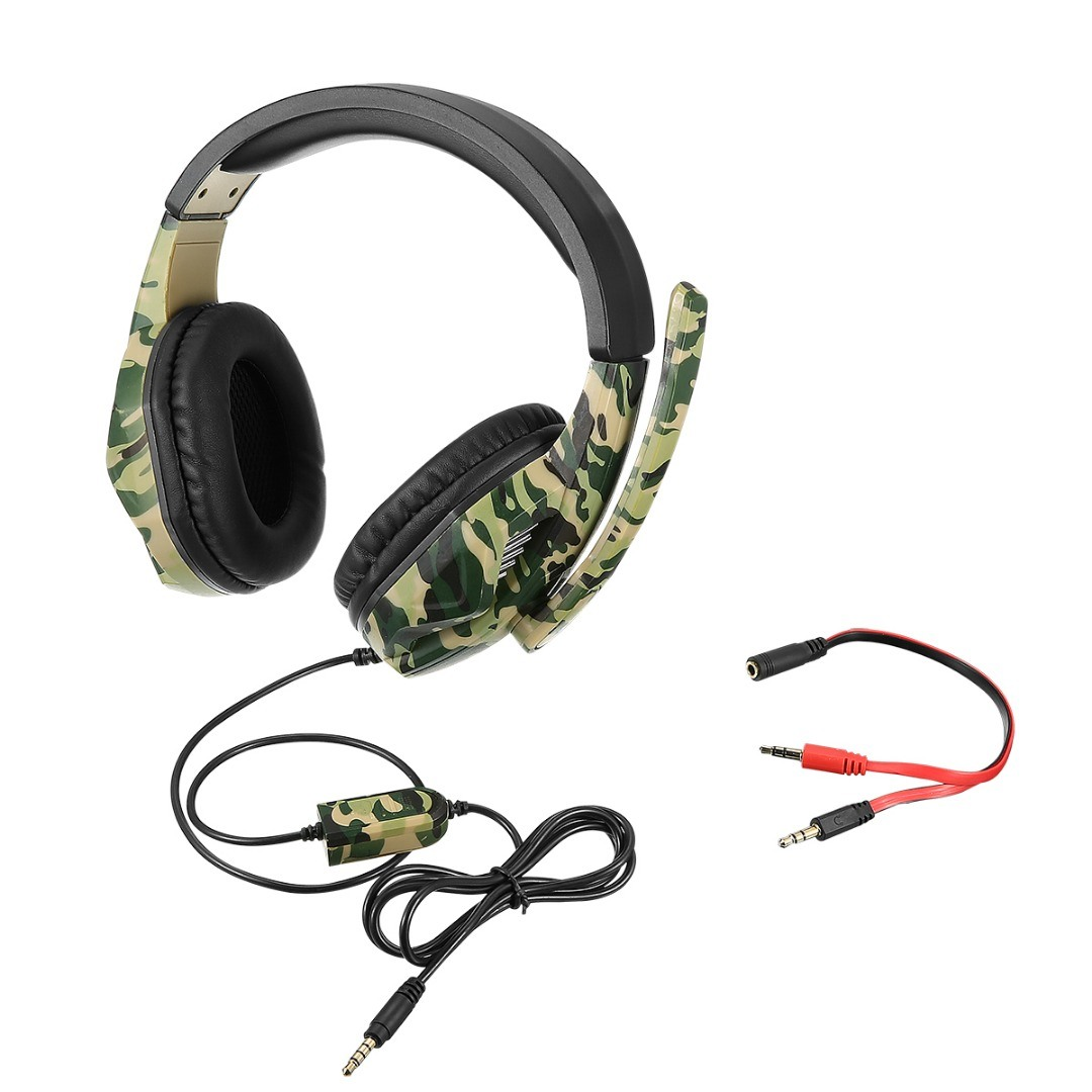 [Limited Time Offer !!!] 3.5mm Gaming Headset Stereo Surround Headphone For PS4 Laptop Xbox