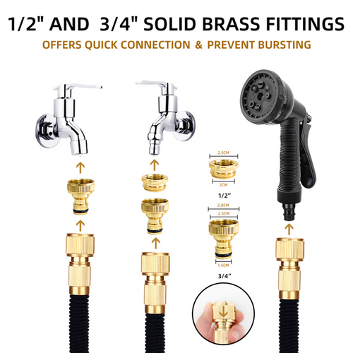 Load image into Gallery viewer, Garden Hose Pipe Flexible Durable Magic Hose Pipe
