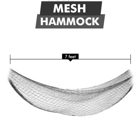 [Limited Time Offer !!!] 7ft Nylon Hammock - Portable and Easy to Set Up - Holds up to 220LBs