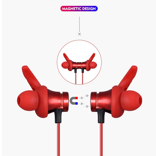 Load image into Gallery viewer, [Limited Time Offer !!!] Sports Bluetooth Earphone Magnetic Wireless Headset Support TF
