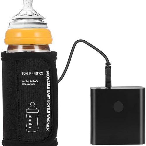 Load image into Gallery viewer, Baby Bottle Warmer Car Moveable USB Bottle Cup Heating Insulation Bag
