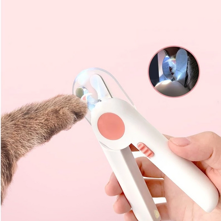 [Limited Time Offer !!!] Pet Nail Scissors LED Cat Nail Clipper Trimmer