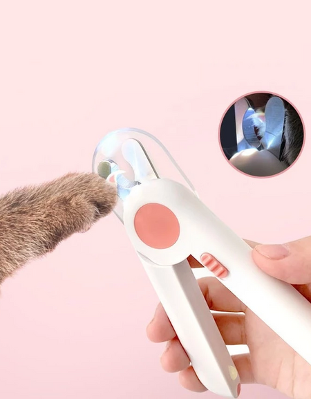 [Limited Time Offer !!!] Pet Nail Scissors LED Cat Nail Clipper Trimmer