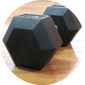 Load image into Gallery viewer, [Limited Time Offer !!!] BalanceFrom Rubber Encased Hex Dumbbell Single DB15S
