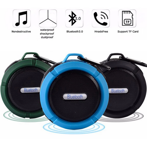 Load image into Gallery viewer, [Limited Time Offer !!!] Mini Portable Waterproof Bluetooth Speaker with Suction Cup
