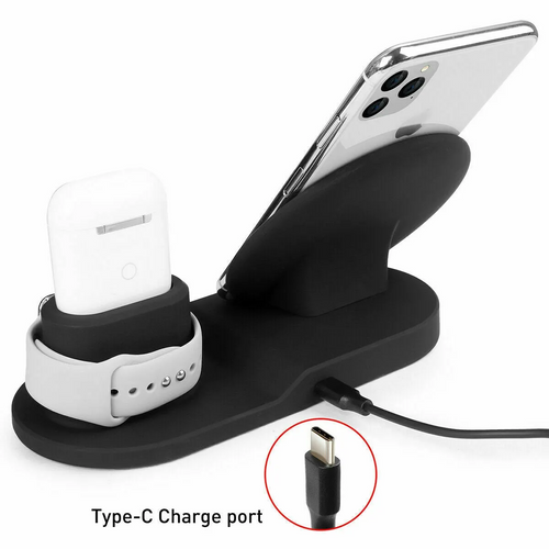 Load image into Gallery viewer, 3 in 1 Wireless Fast Charger Stand Dock
