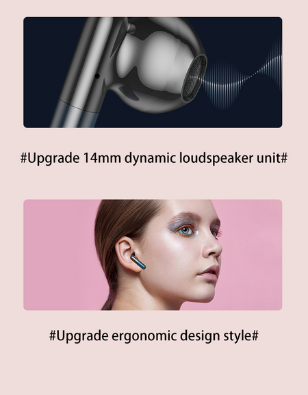 [Limited Time Offer !!!] Comfortable Wear HIFI Stereo Sport Bluetooth TWS Wireless Headsets