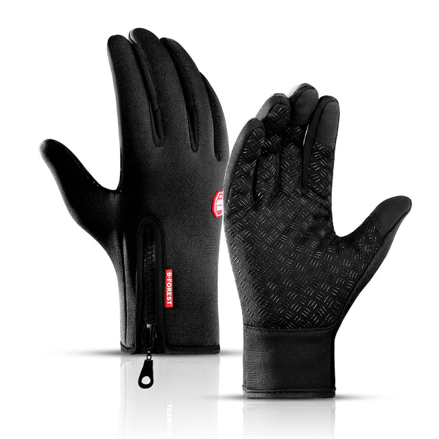 [Limited Time Offer !!!] Thermal Gloves Winter Cycling Gloves With Wrist Support Touch Screen