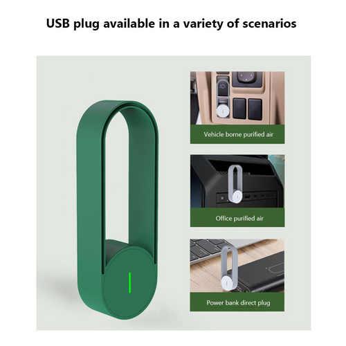 Load image into Gallery viewer, USB Negative Ion Air Purifier Toilet Anion Purification
