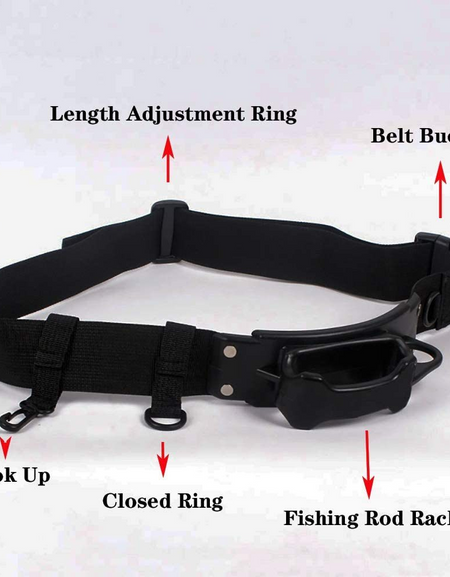 [Limited Time Offer !!!] Adjustable Belt Fishing Waist Belt