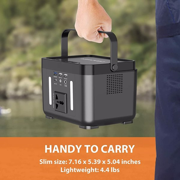 [Limited Time Offer !!!] 110V/250W Backup Lithium Battery Portable Emergency Power Station