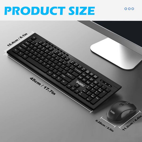 Load image into Gallery viewer, [Limited Time Offer !!!] Adjustable Wireless Keyboard Wireless Mouse Computer Keyboard
