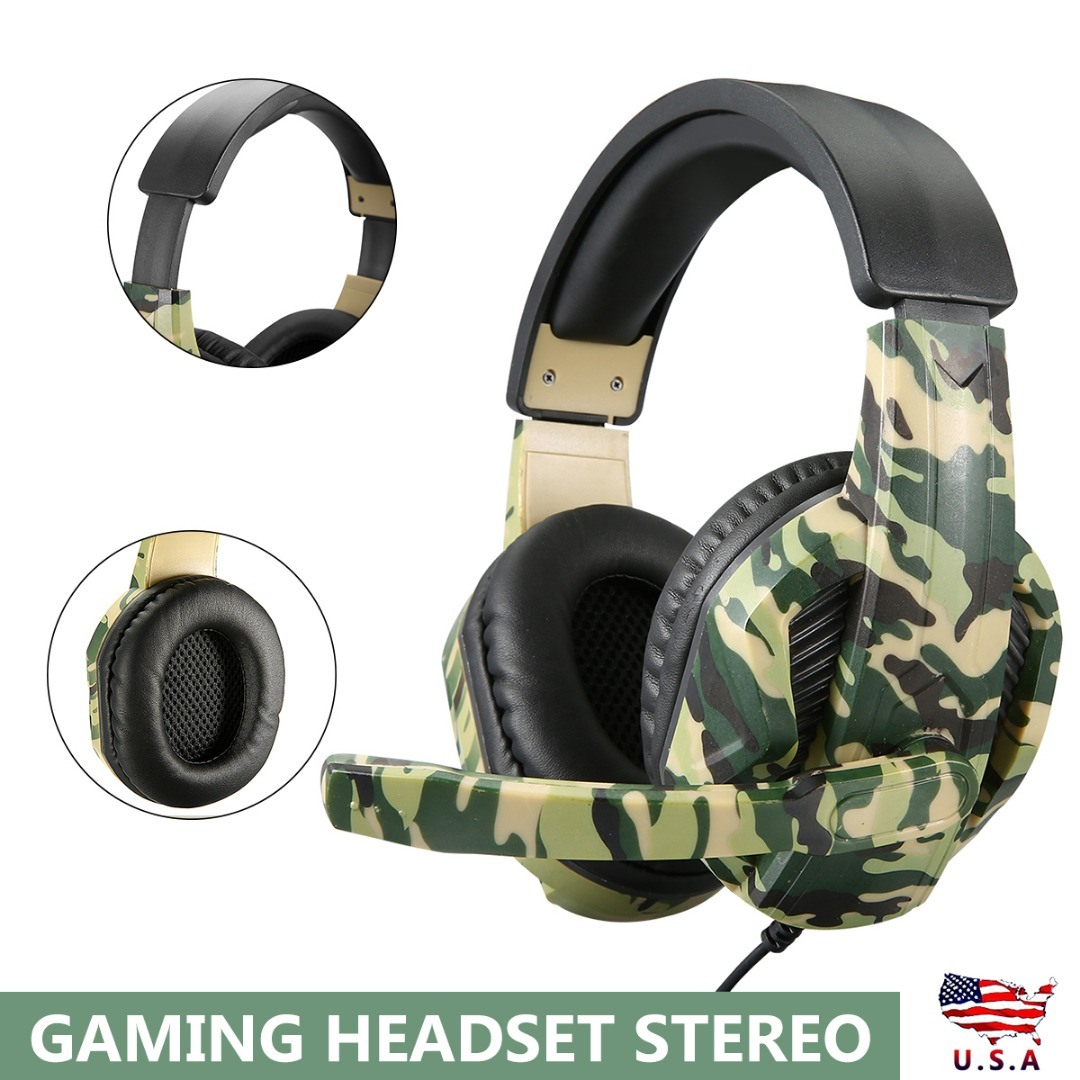 [Limited Time Offer !!!] 3.5mm Gaming Headset Stereo Surround Headphone For PS4 Laptop Xbox