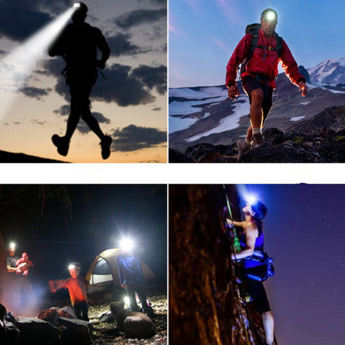 Load image into Gallery viewer, Super Bright 5 LED Zoomable Headlight Waterproof Headlamps for Camping
