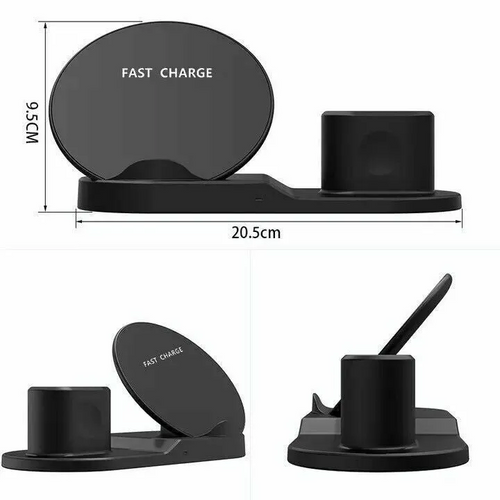 Load image into Gallery viewer, 3 in 1 Wireless Fast Charger Stand Dock
