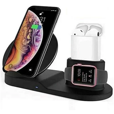 3 in 1 Wireless Fast Charger Stand Dock