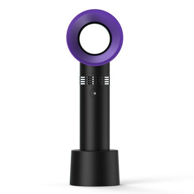Load image into Gallery viewer, Rechargeable USB Bladeless Fan Portable Handheld Cooling Desk Mini Fan
