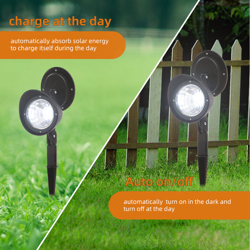 Load image into Gallery viewer, 2pcs Solar Landscape Spotlight LED Lighting for Garden
