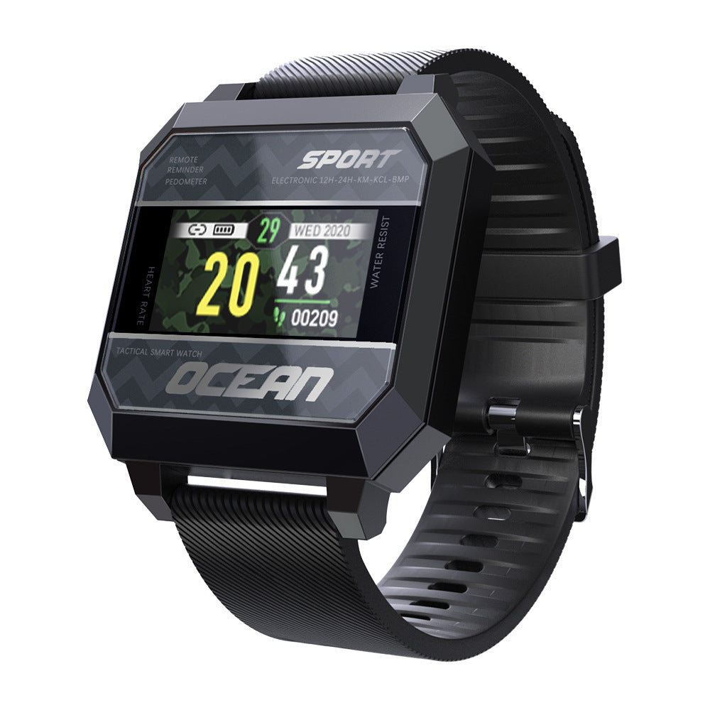 [Limited Time Offer !!!] Heart Rate Blood Pressure Oximeter Step Smart Sports Watch