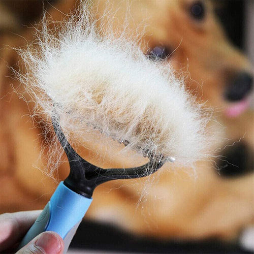 Load image into Gallery viewer, Grooming Brush For Pet Dog Cat Deshedding Tool Rake Comb Fur Remover
