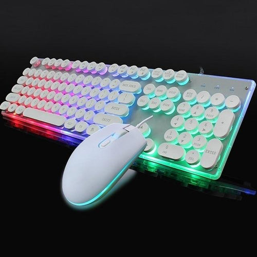 Load image into Gallery viewer, [Limited Time Offer !!!] Dragon LED Backlight Gaming USB Wired Keyboard Mouse Set
