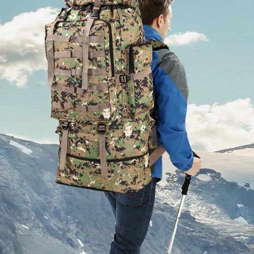 Load image into Gallery viewer, [Limited Time Offer !!!] Waterproof Outdoor Camping Hiking 100L Large Capacity Backpack
