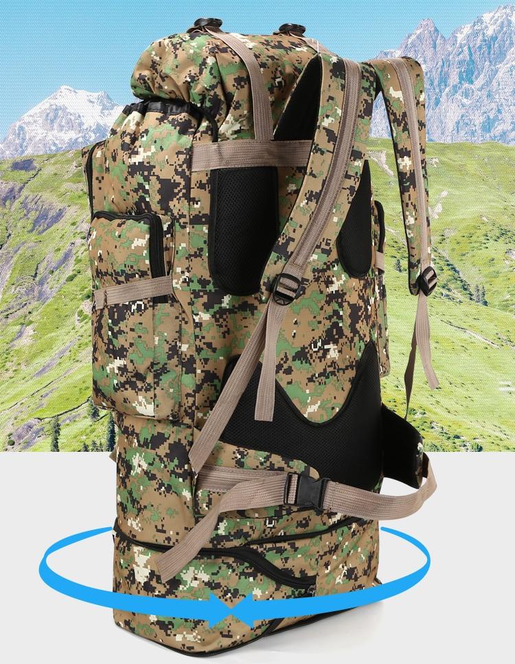 [Limited Time Offer !!!] Waterproof Outdoor Camping Hiking 100L Large Capacity Backpack