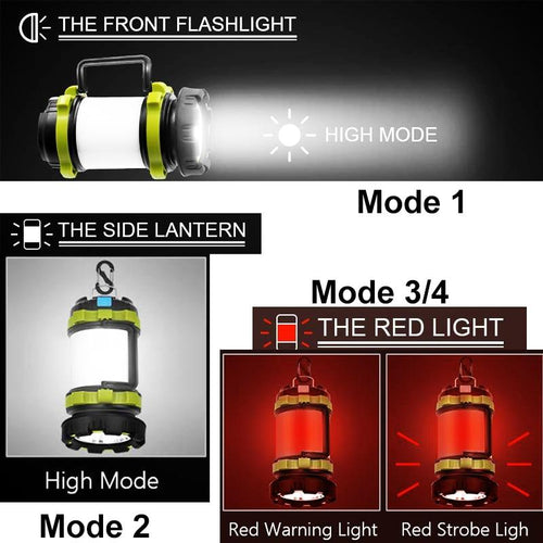 Load image into Gallery viewer, [Limited Time Offer !!!] Handheld Multifunction LED Camping Waterproof Lantern
