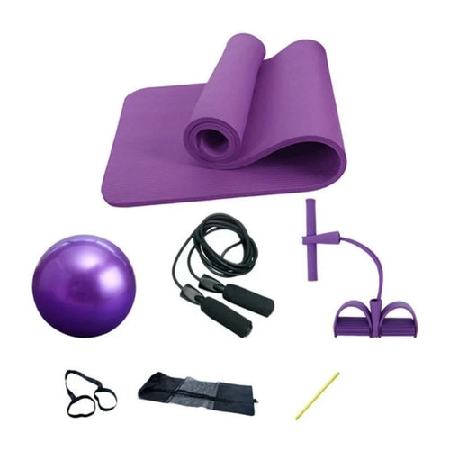 Load image into Gallery viewer, [Limited Time Offer !!!] Deluxe Yoga Fitness 5 pcs Exercise Set
