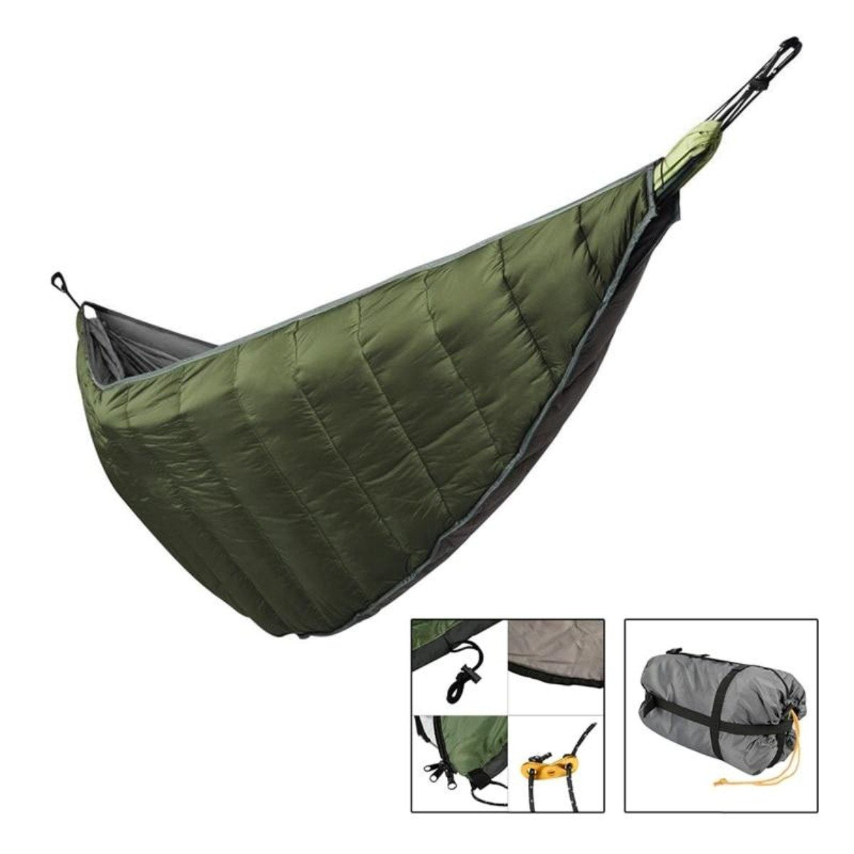 [Limited Time Offer !!!] Durable Waterproof Nylon Outdoor Camping Hammock Underquilt