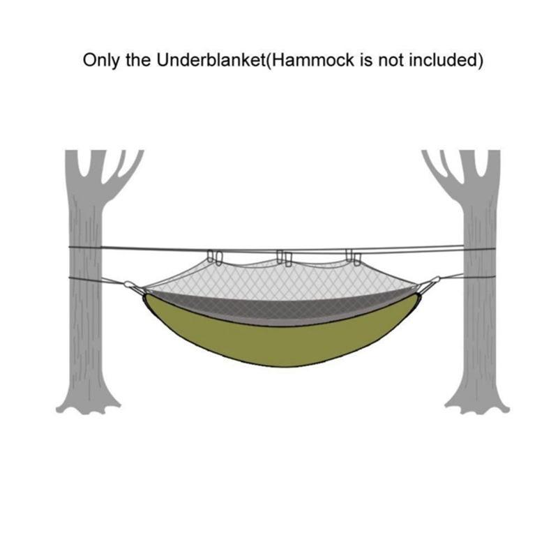 [Limited Time Offer !!!] Durable Waterproof Nylon Outdoor Camping Hammock Underquilt