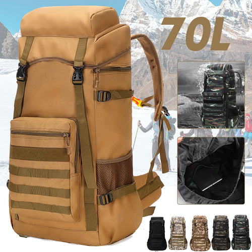 Load image into Gallery viewer, [Limited Time Offer !!!] Waterproof Outdoor Camping 70L Military Backpack
