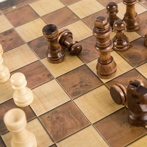 Load image into Gallery viewer, [Limited Time Offer !!!] Foldable Wooden Chess Set Board Game
