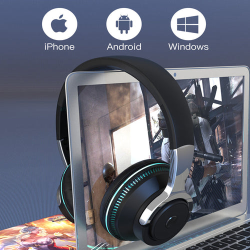 Load image into Gallery viewer, [Limited Time Offer !!!] Ninja Dragon Wireless Light Changing Bluetooth Gaming Headset
