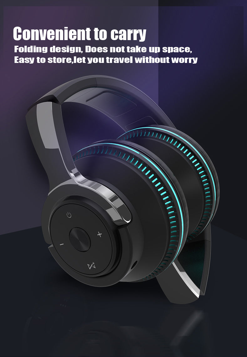 [Limited Time Offer !!!] Ninja Dragon Wireless Light Changing Bluetooth Gaming Headset