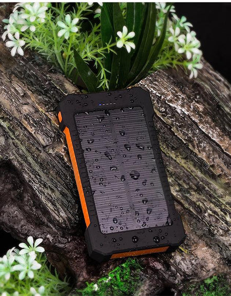 [Limited Time Offer !!!] 10000mAh Solar Power Bank Waterproof Solar External Battery Emergency