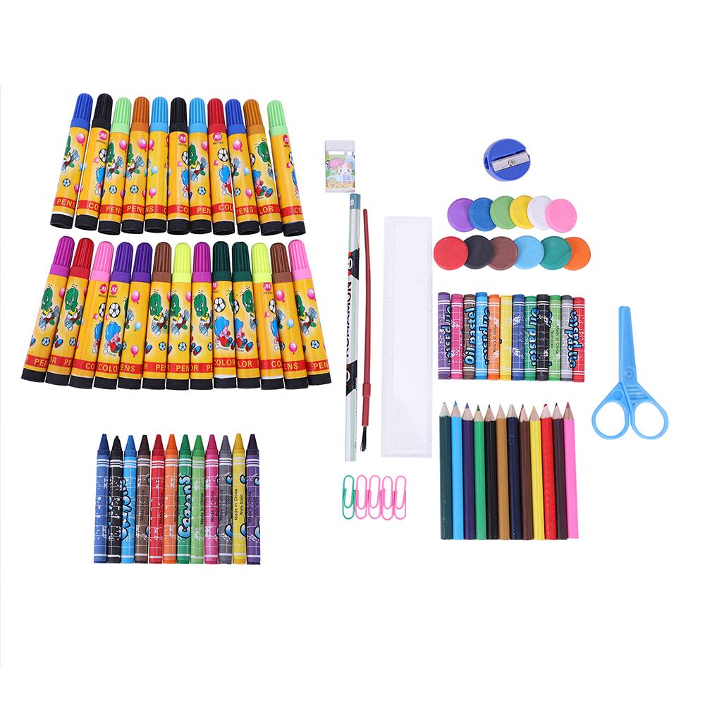 86Pcs/Set Kids Educational Toys Painting Tool Set Drawing Graffiti