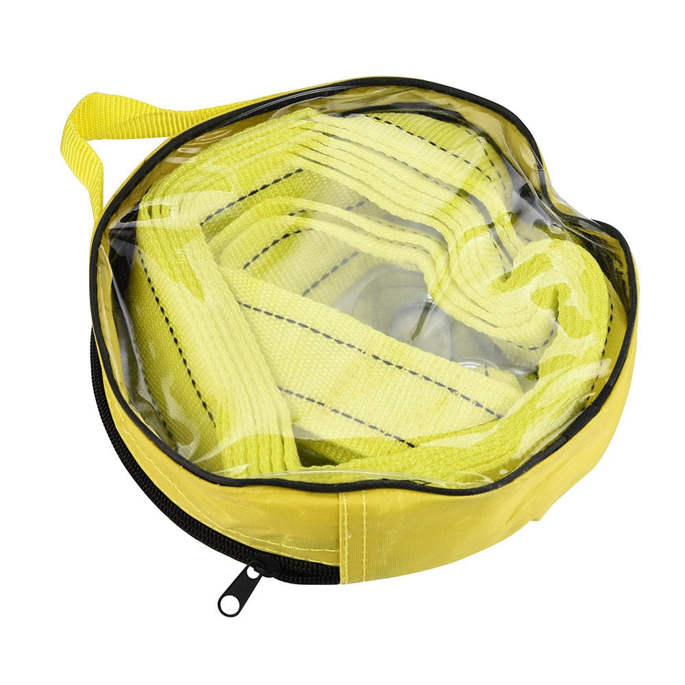 [Limited Time Offer !!!] 4M 5 Tons Nylon Car Trailer Towing Strap Rope