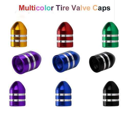 Load image into Gallery viewer, [Limited Time Offer !!!] 4PCS universal Aluminum Bullet auto car tyre valve
