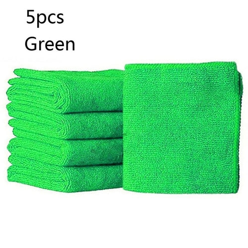 [Limited Time Offer !!!] 5Pcs Cloths Cleaning Duster Microfiber Car